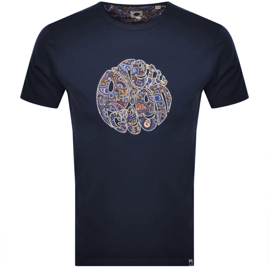 Alternative Image for ProductPretty Green Wonderwall T Shirt Navy1